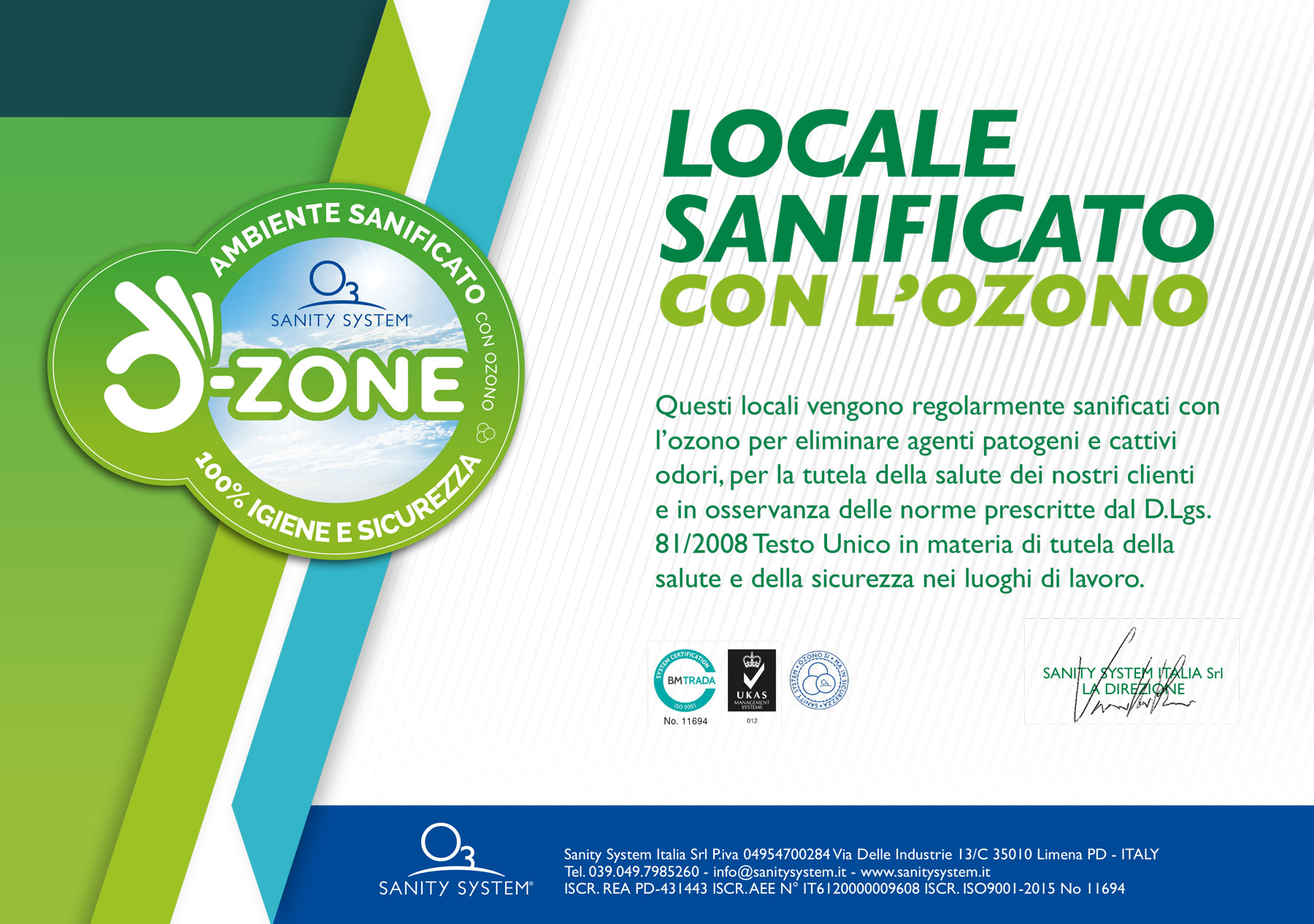 Sanificazione Ambientale Prato, Empoli, Firenze - Ambiente Spurgo
