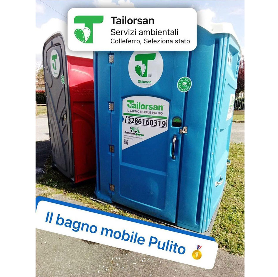 Noleggio bagni chimici: eventi e cantieri – Ambiente Spurgo, Prato